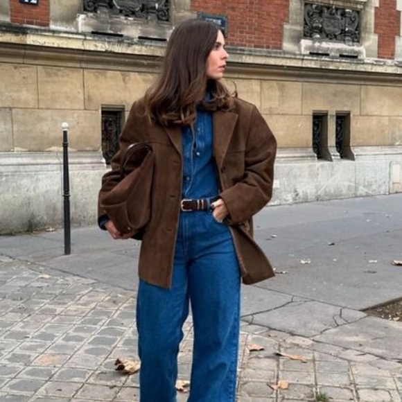 NWT Zara Straight-leg Jumpsuit 🫐🧺 - Picture 4 of 5